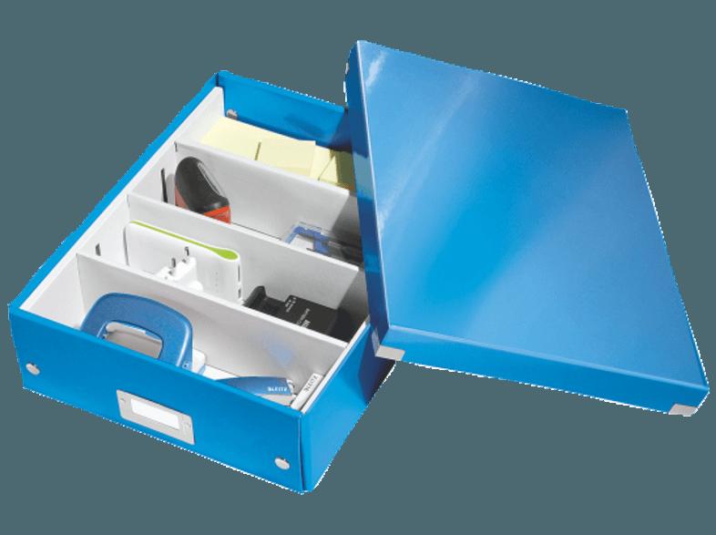 LEITZ 6058-00-36 CLICK&STORE Organisationsbox mittel Aufbewahrungsbox