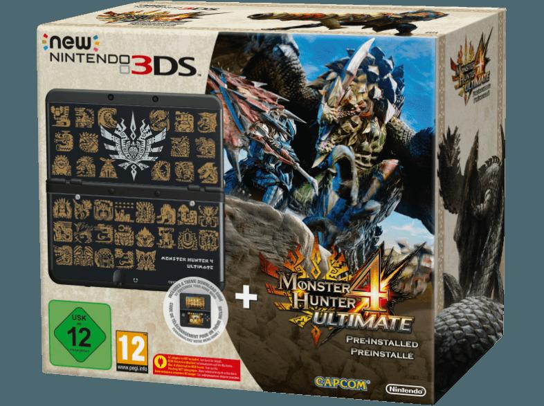 New Nintendo 3DS Monster Hunter 4 Ultimate Bundle, New, Nintendo, 3DS, Monster, Hunter, 4, Ultimate, Bundle