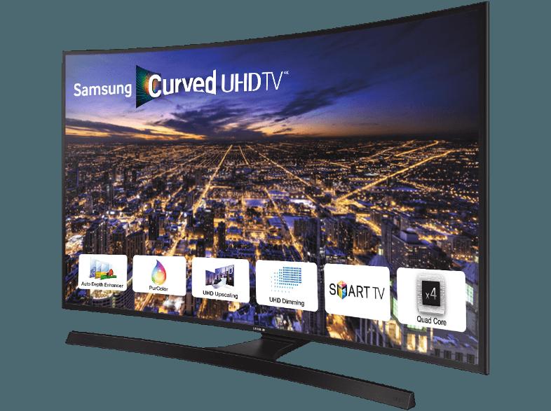 SAMSUNG UE48JU6640U LED TV (Curved, 48 Zoll, UHD 4K, SMART TV)