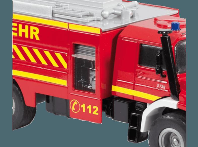 SIKU 2109 Mercedes Zetros Feuerwehr Rot