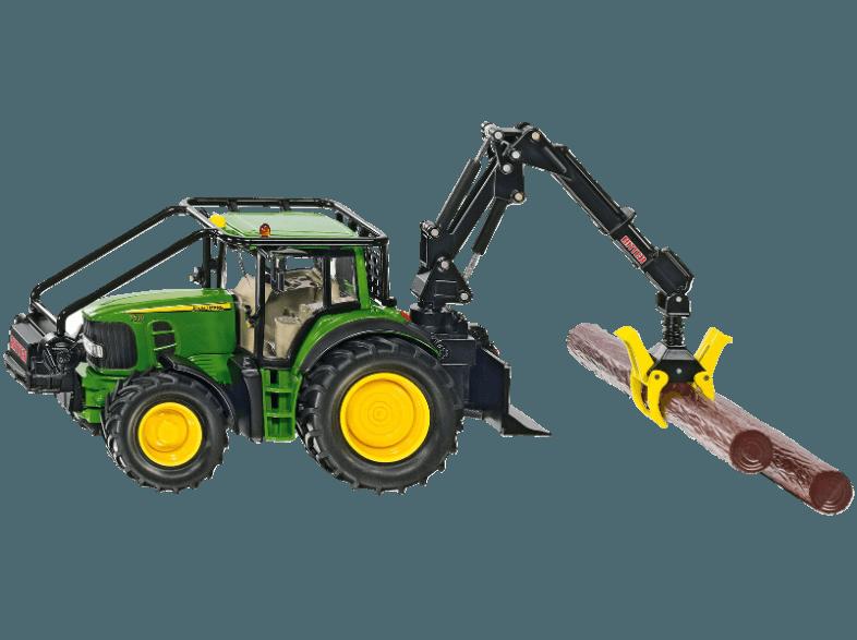 SIKU 4063 John Deere Forsttraktor Grün