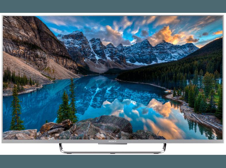 SONY KDL43W807 CSAEP LED TV (Flat, 43 Zoll, Full-HD, 3D, SMART TV)