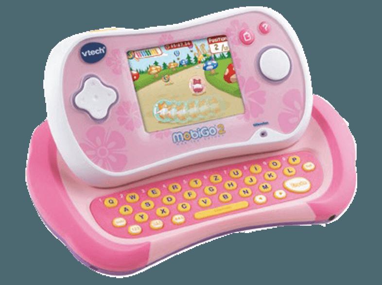 VTECH 80-135854 MobiGo 2 (inkl. Hamster Highway und ABC Schützen) Pink