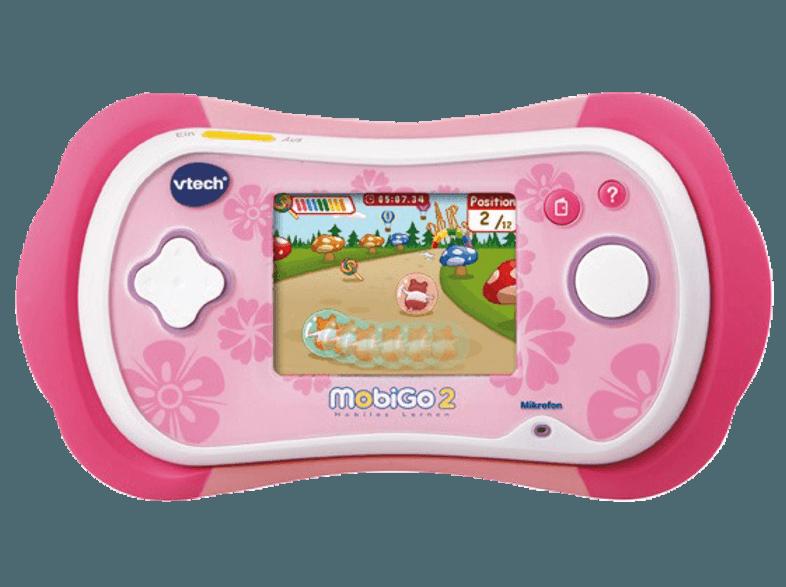 VTECH 80-135854 MobiGo 2 (inkl. Hamster Highway und ABC Schützen) Pink