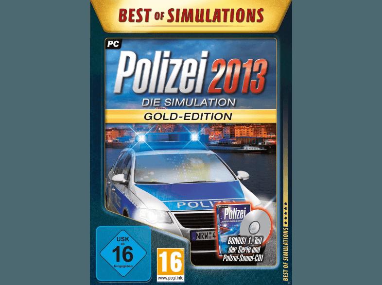 Polizei 2013 - Die Simulation (Gold-Edition) [PC], Polizei, 2013, Simulation, Gold-Edition, , PC,