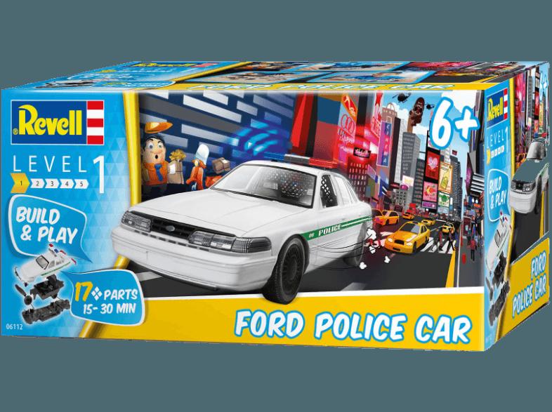 REVELL 06112 Ford Police Car Weiß, REVELL, 06112, Ford, Police, Car, Weiß