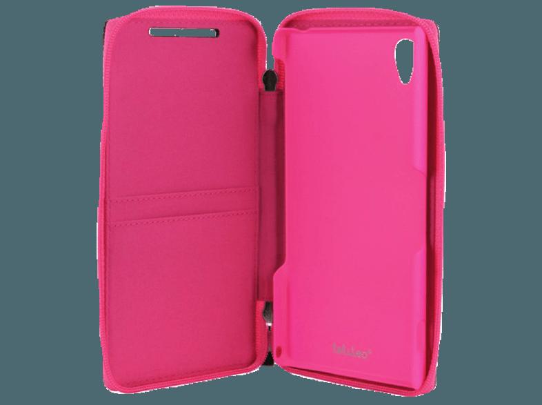 TELILEO 3644 Zip Case Hochwertige Echtledertasche Xperia Z1 Compact