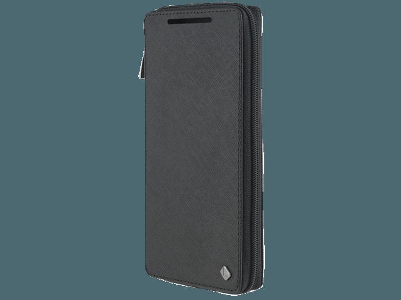 TELILEO 3645 Zip Case Hochwertige Echtledertasche Xperia Z2