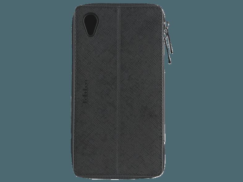 TELILEO 3645 Zip Case Hochwertige Echtledertasche Xperia Z2