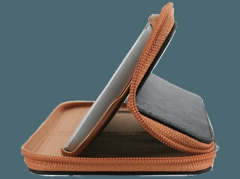 TELILEO 3654 Zip Case Hochwertige Echtledertasche One M8