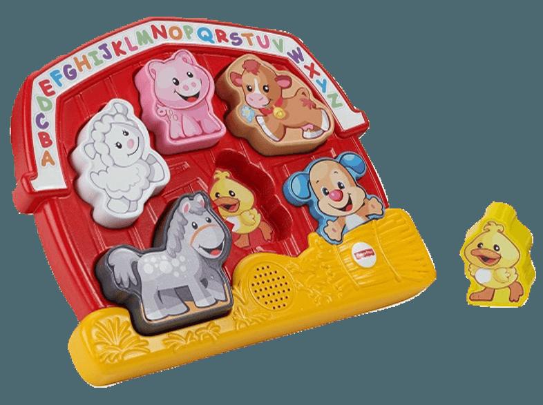 FISHER PRICE CGM70 Lernspass Bauernhof Puzzle Mehrfarbig