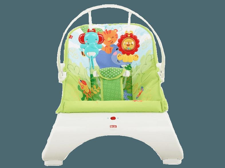 FISHER PRICE CJJ79 Comfort Curve Wippe Weiß, Grün