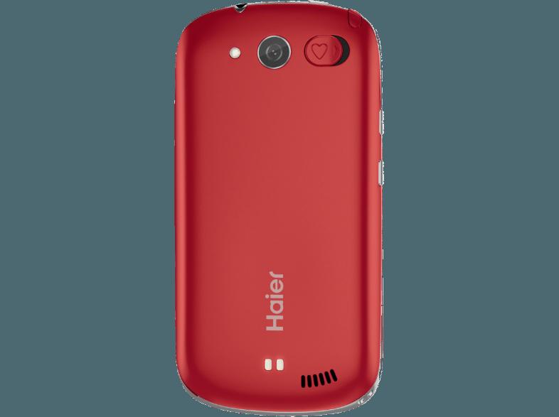 HAIER HaierPhone Easy A6 4 GB Rot/Silber
