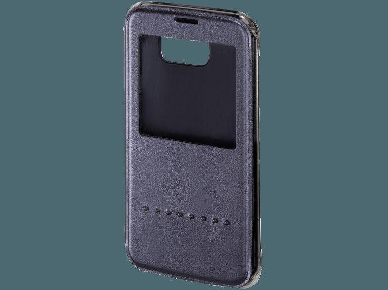 HAMA Booklet Case Window für Samsung Galaxy S6 schwarz Handytasche Galaxy S6