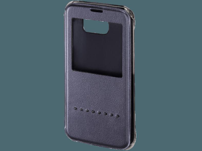 HAMA Booklet Case Window für Samsung Galaxy S6 schwarz Handytasche Galaxy S6