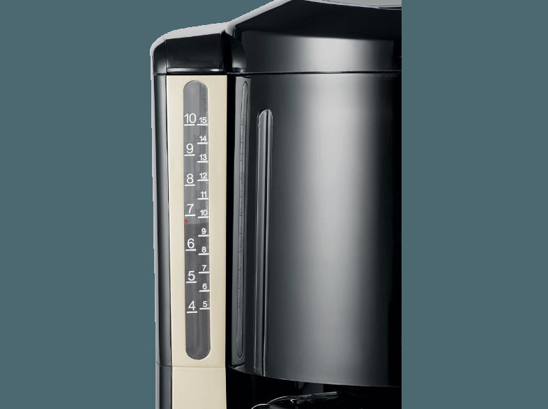 SEVERIN KA 4178 Select Kaffeeautomat Schwarz/Silber (Glaskanne)