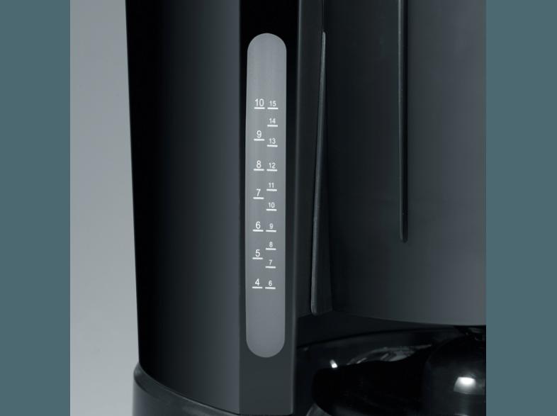 SEVERIN KA 4190 Select Kaffeeautomat Schwarz/Silber (Glaskanne)