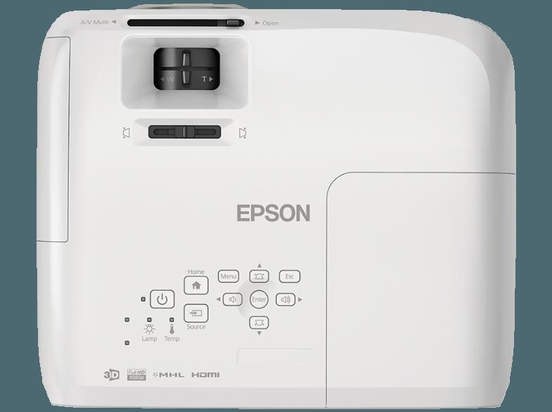 EPSON EH-TW5300 Beamer (Full-HD, 3D, 2.200 Lumen, 3LCD-Technologie, RGB-Flüssigkristallverschluss), EPSON, EH-TW5300, Beamer, Full-HD, 3D, 2.200, Lumen, 3LCD-Technologie, RGB-Flüssigkristallverschluss,