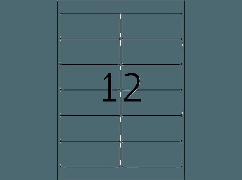 HERMA 10017 Repositionierbare Adressetiketten 99.1x42.3 mm A4 300 St., HERMA, 10017, Repositionierbare, Adressetiketten, 99.1x42.3, mm, A4, 300, St.