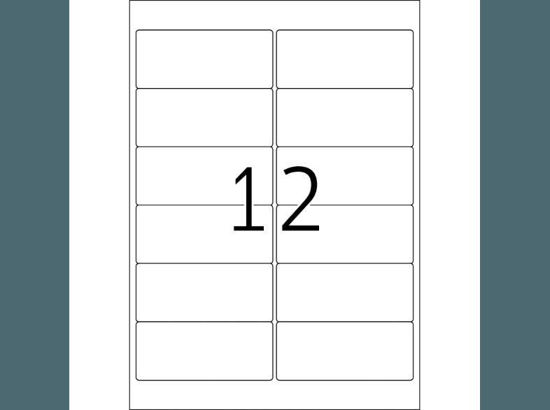 HERMA 10017 Repositionierbare Adressetiketten 99.1x42.3 mm A4 300 St., HERMA, 10017, Repositionierbare, Adressetiketten, 99.1x42.3, mm, A4, 300, St.