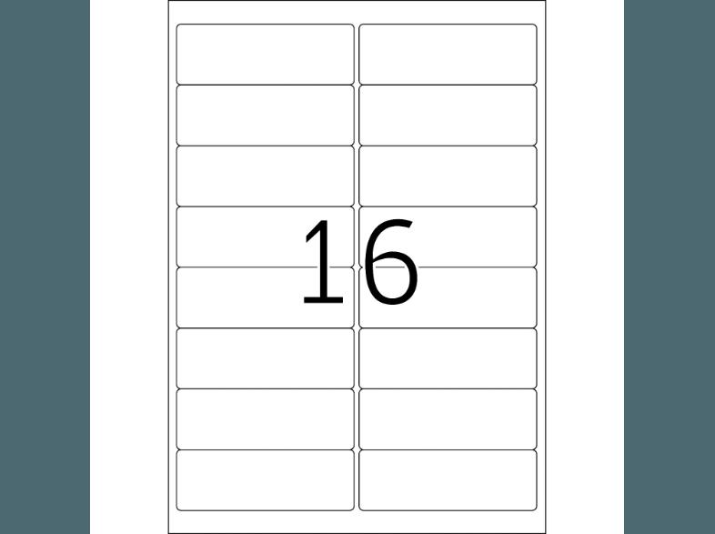 HERMA 10825 Adressetiketten Recyclingpapier 99.1x33.8 mm A4 1600 St., HERMA, 10825, Adressetiketten, Recyclingpapier, 99.1x33.8, mm, A4, 1600, St.