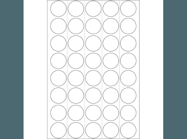 HERMA 2250 Vielzwecketiketten/Farbpunkte rund Ø 19 mm  128 St.