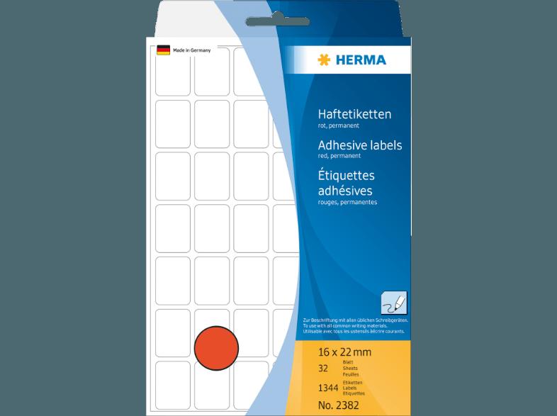 HERMA 2382 Vielzwecketiketten 16x22 mm  1050 St.