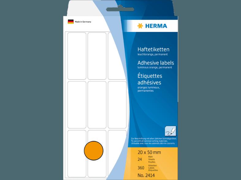 HERMA 2414 Vielzwecketiketten 20x50 mm  360 St.