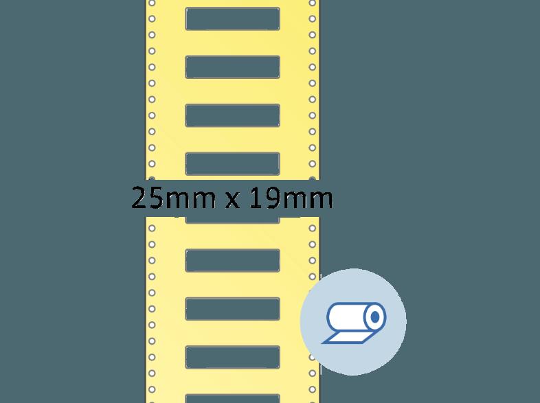 HERMA 4047 Rollenetiketten 25x19 mm A4 5000 St.