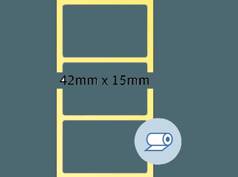 HERMA 4061 Rollenetiketten 42x15 mm A4 5000 St.