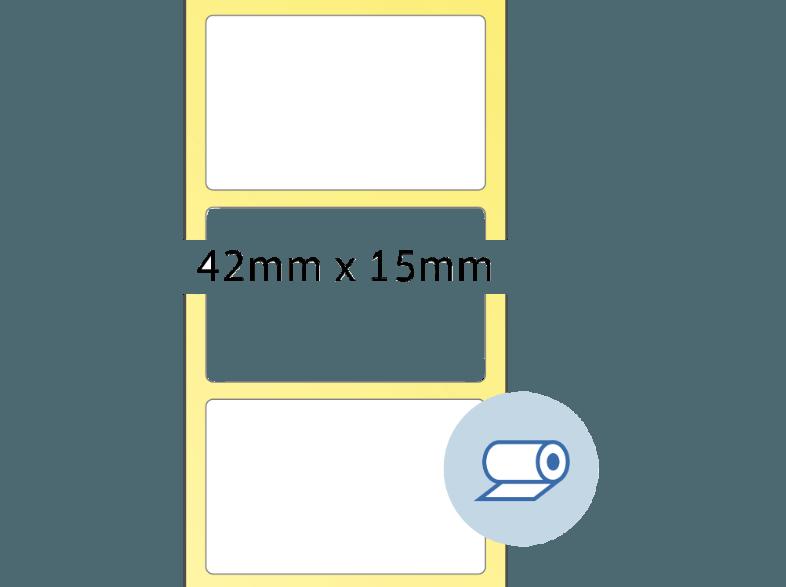 HERMA 4061 Rollenetiketten 42x15 mm A4 5000 St., HERMA, 4061, Rollenetiketten, 42x15, mm, A4, 5000, St.