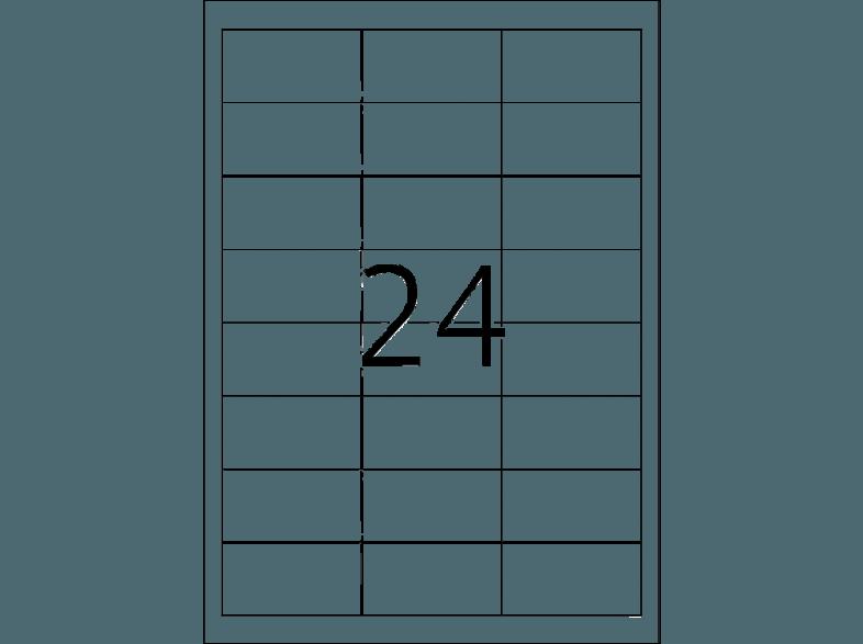 HERMA 4227 Korrektur-/Abdecketiketten 64.6x33.8 mm A4 600 St., HERMA, 4227, Korrektur-/Abdecketiketten, 64.6x33.8, mm, A4, 600, St.