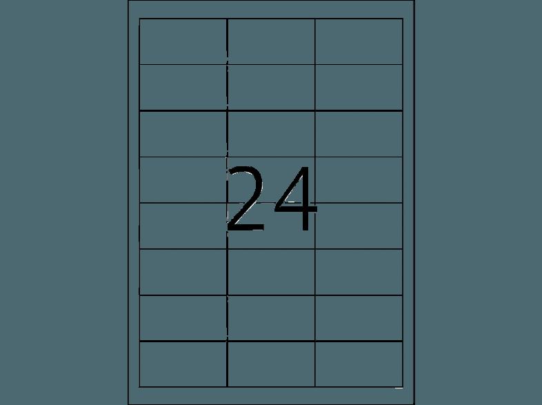 HERMA 4227 Korrektur-/Abdecketiketten 64.6x33.8 mm A4 600 St., HERMA, 4227, Korrektur-/Abdecketiketten, 64.6x33.8, mm, A4, 600, St.