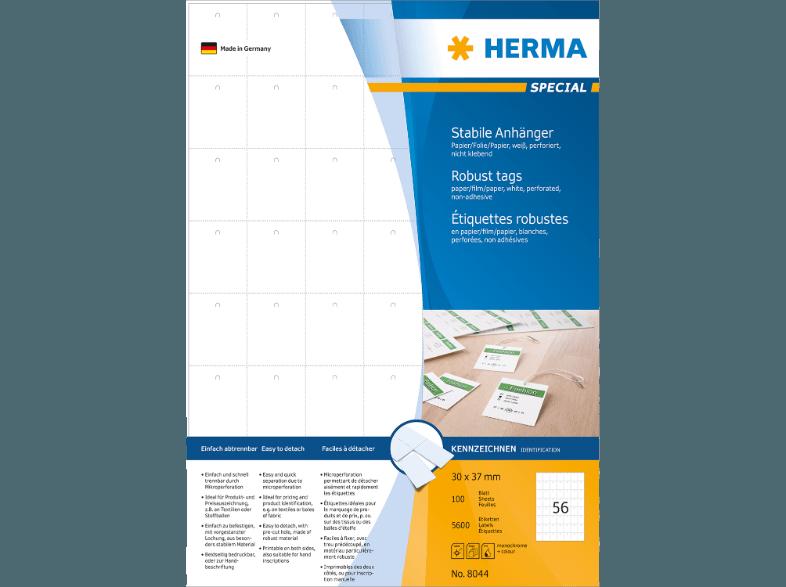 HERMA 8044 Anhänger 30x37 mm  5600 St.