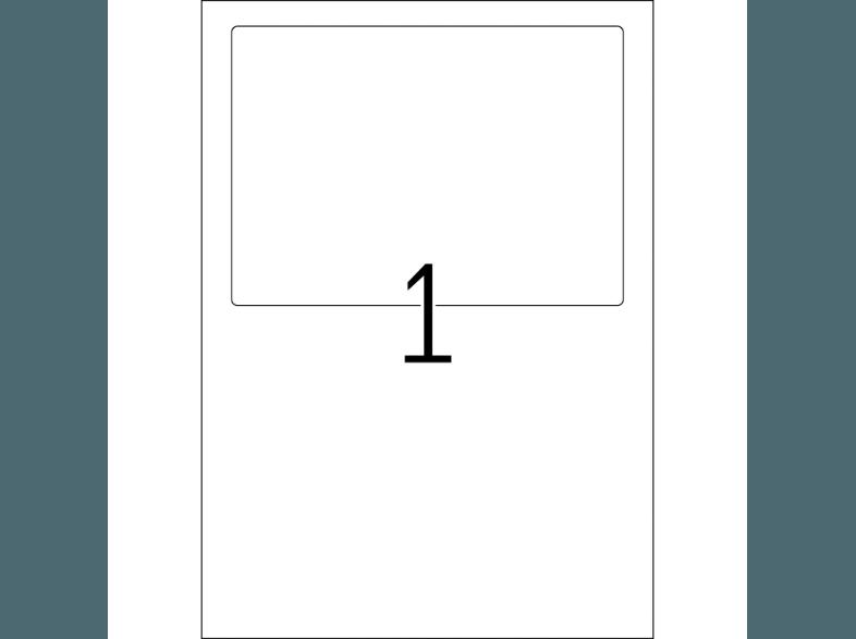 HERMA 8316 Versandetikett   Einlieferungsbeleg 182x130 mm A4 25 St.