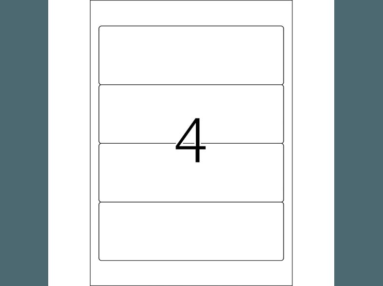 HERMA 8373 Ordner-Beschriftungsset 192x61 mm A4 100 St., HERMA, 8373, Ordner-Beschriftungsset, 192x61, mm, A4, 100, St.