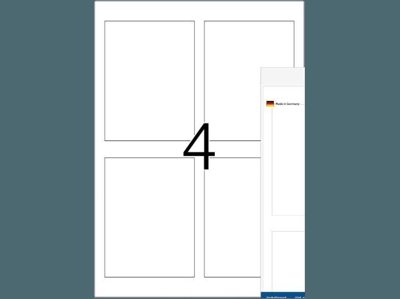 HERMA 8882 Flaschenetiketten 90x120 mm A4 40 St., HERMA, 8882, Flaschenetiketten, 90x120, mm, A4, 40, St.