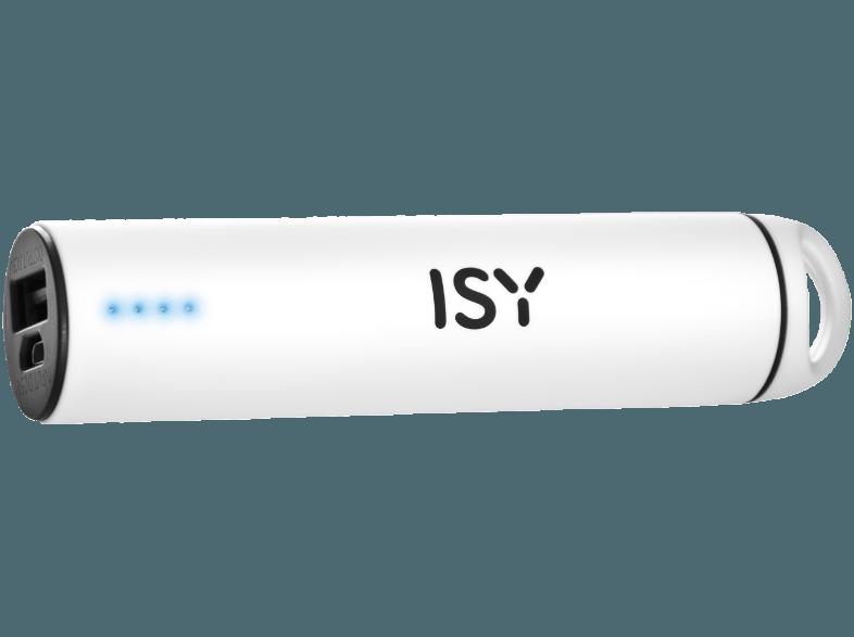 ISY IAP-1103 Powerbank 2200mAh white Powerbank 2200 mAh Weiß