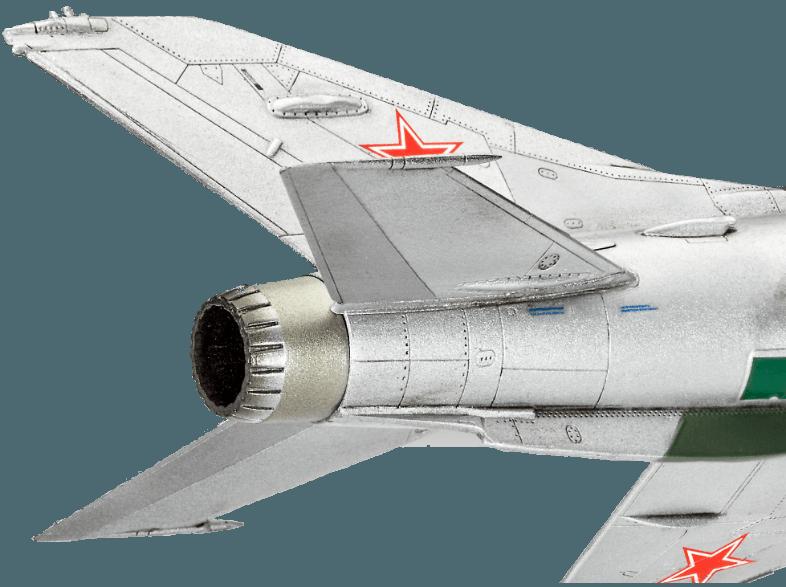 REVELL 63967 MIG-21 F-13 Fishbed C Silber, REVELL, 63967, MIG-21, F-13, Fishbed, C, Silber