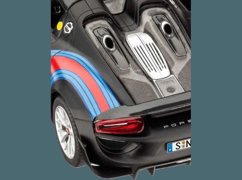 REVELL 67027 Porsche 918 Weissach Schwarz