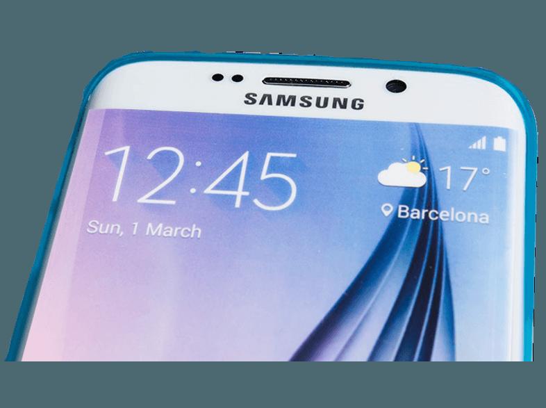SPADA Back Case Ultra Slim Samsung Galaxy S6 edge  hellblau Handytasche Galaxy S6 Edge, SPADA, Back, Case, Ultra, Slim, Samsung, Galaxy, S6, edge, hellblau, Handytasche, Galaxy, S6, Edge