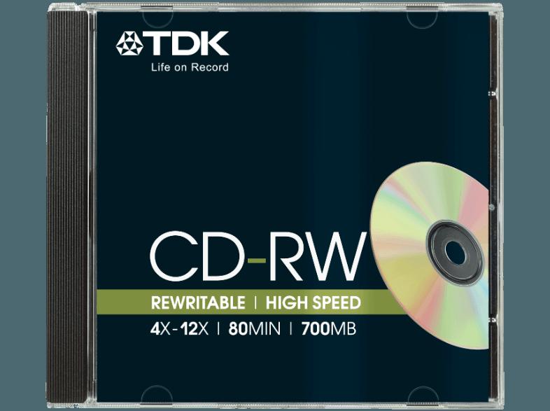 TDK CD-RW 700 HJCA 10er CD-RW 10x CD-RW Medien, TDK, CD-RW, 700, HJCA, 10er, CD-RW, 10x, CD-RW, Medien