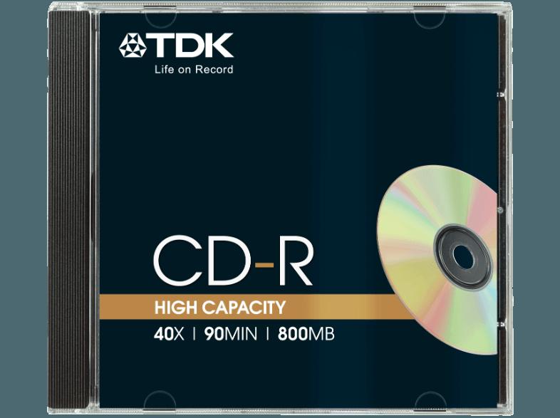 TDK HC-R90 JCA CD-R 10er CD-R 10x CD-R Medien, TDK, HC-R90, JCA, CD-R, 10er, CD-R, 10x, CD-R, Medien