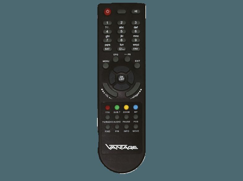VANTAGE VT 10 Sat-Receiver (DVB-S, Anthrazit)