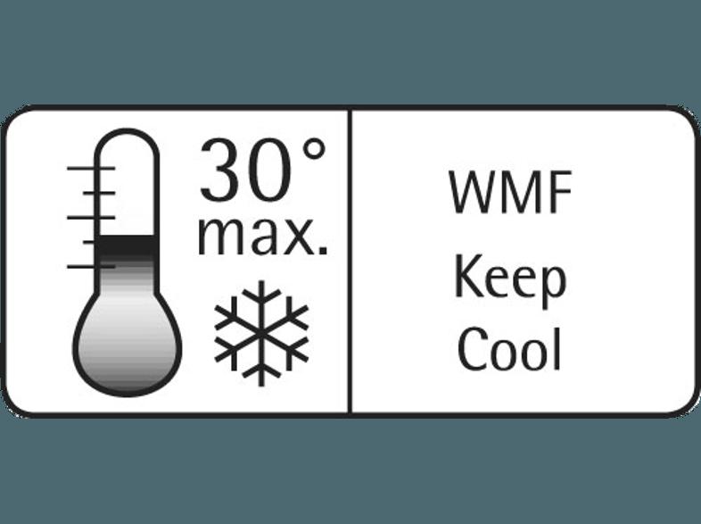 WMF Kult X Mix & Go Keep Cool Standmixer Cromargan matt (300 Watt, 0.6 Liter)