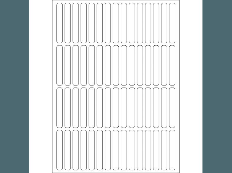 HERMA 2300 Vielzwecketiketten 5x35 mm  192 St.