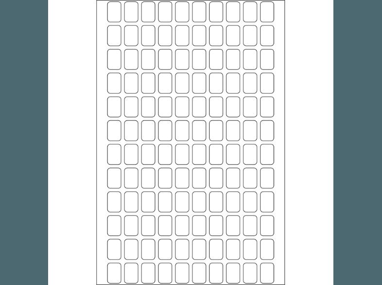 HERMA 2310 Vielzwecketiketten 8x12 mm  384 St.