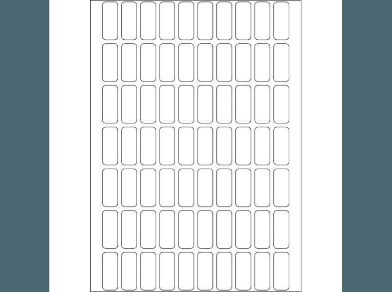 HERMA 2320 Vielzwecketiketten 8x20 mm  224 St.