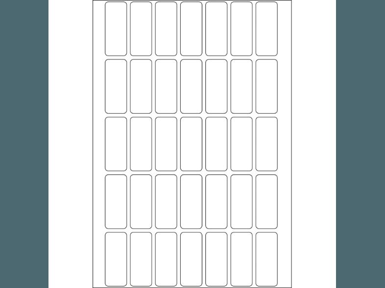 HERMA 2350 Vielzwecketiketten 12x30 mm  1120 St.