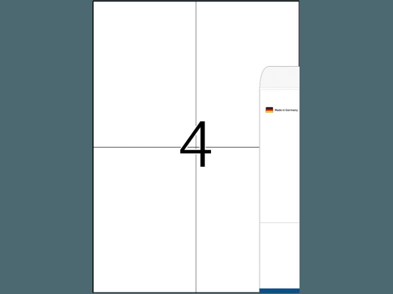 HERMA 4229 Korrektur-/Abdecketiketten 105x148 mm A4 100 St.